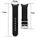 Cinturino In Tela Di Nylon Per Google Pixel Watch 2 E 3 - Foto miniatura 4