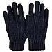 Guanti Con Dita Separate Per Touch Screen Darkblue - Foto miniatura 1