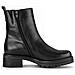 Black Casual Closed Booties Stivaletti Pelle Scarpe Donna Nero Eu 39, 52.780.57 - Foto miniatura 2