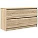 Mobile Porta Tv Rovere Sonoma 100x35x54 Cm In Legno Multistrato - Foto miniatura 2