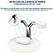 Stazione Di Ricarica Rapida 3 In 1 Wireless Qi, Magsafe, Supporta Qc3.0 E Pd. Per Apple Watch, Airpods E Iphone Compatibile Con Magsafe. - Foto miniatura 5