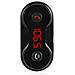 Carc8 Vivavoce Bluetooth Per Auto Con Trasmettitore Fm 7x9x3 Cm. Colore: Oro - Foto miniatura 5