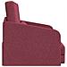 Divano letto a pavimento 2 in 1 rosso vino 65x80x83 cm tessuto - Foto miniatura 6