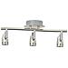 Faretto da soffitto 3 vie regolabile Nichel opaco GU10 - Foto miniatura 4