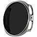 46classic Custodia Protettiva Anti-spia Compatibile Con Samsung Watch8, Guscio Pc Resistente Agli Urti In Grigio Scuro Grey L - Foto miniatura 1
