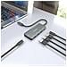 A109-0945 replicatore di porte e docking station per laptop Cablato USB 3.2 Gen 1 (3.1 Gen 1) Type-C Grigio - Foto miniatura 3