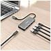 A109-0945 replicatore di porte e docking station per laptop Cablato USB 3.2 Gen 1 (3.1 Gen 1) Type-C Grigio - Foto miniatura 4