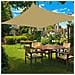 Vela Ombreggiante Tenda Da Sole Da Giardino 3x4 M Blocca Il 95% Dei Raggi Uv Giallo - Foto miniatura 1
