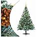 Albero di Natale artificiale Verde 150 cm PVC e Acciaio - Foto miniatura 1