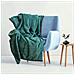 Coperta in acrilico verde 160x200 cm - Copertura morbida, calda e accogliente - Foto miniatura 3