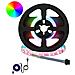 Striscia LED 12 pcs Nero e trasparente 250 mm Rame e plastica - Foto miniatura 1
