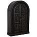 Armadio In Legno Nero Fatto A Mano, 112x41x181h Cm - Foto miniatura 1