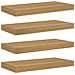 Scaffale da parete 4 pcs Marrone 50 x 23 x 4 cm - Foto miniatura 1