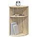Tavolino Rovere Sonoma 29,6 x 29,6 x 60 cm Legno multistrato - Foto miniatura 3