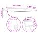 Cornice per Tenda Manuale con LED Bianco 3,5 x 2 m Alluminio - Foto miniatura 9