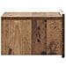 Mobiletto da notte a muro Legno antico 33 x 34,5 x 24 cm - Foto miniatura 5