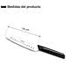 38233 - Coltello Santoku Master, acciaio inossidabile, lama con affilatura conica - Foto miniatura 2