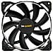 PURE WINGS 2, 140mm, Ventilatore, Computer case, 14 cm, Nero, CE, TÜV, UL, 1,08W - Foto miniatura 3
