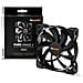 PURE WINGS 2, 140mm, Ventilatore, Computer case, 14 cm, Nero, CE, TÜV, UL, 1,08W - Foto miniatura 4
