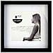 Cornice Portafoto in Legno Colore Nero 20 x 20 cm - Foto miniatura 2