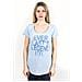T-shirt Donna Light Jersey Azzurro Blu S - Foto miniatura 1