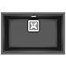 Lavello Karisma 120 Keratek Plus Sottotop 69x43 cm 1 vasca Colore Dark Grey 99 - Foto miniatura 1