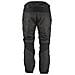 Pantaloni Impermeabile Moto Termica Estraibile Strisce Riflettenti Nero 40 - Foto miniatura 4