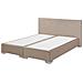 Letto Boxspring Velluto Beige 160 X 200 Cm Consul - Foto miniatura 16