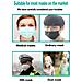 1 Pz Maschera Per L'orecchio Ganci Per L'orecchio Fibbia Maschera - Foto miniatura 3