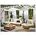 Set Lounge 4 Posti In Rattan Marrone Varallo - Foto miniatura 1