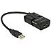 62588 USB 2.0 A USB 2.0 A, DC Nero cavo di interfaccia e adattatore - Foto miniatura 1