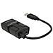 62588 USB 2.0 A USB 2.0 A, DC Nero cavo di interfaccia e adattatore - Foto miniatura 2