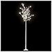 Albero Natale 200 LED 2,2m Salice Bianco Freddo Interno Esterno - Foto miniatura 2