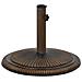 Base Per Ombrellone Bronzo 45x45x30 Cm In Ghisa - Foto miniatura 1