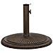Base Per Ombrellone Bronzo 45x45x30 Cm In Ghisa - Foto miniatura 2