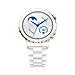 Smartwach Watch GT 3 Pro Display AMOLED Touchscreen a Colori da 1,32" GPS Bluetooth 5 ATM Cassa 43 mm in Ceramica Nanocristallina + Vetro Zaffiro Cinturino in Ceramica Bianca Colore Bianco / Oro - Foto miniatura 7