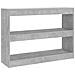 Libreria / divisorio Grigio Cemento 100x30x72 Cm - Foto miniatura 2