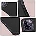 Cover Iphone 14 Pro Max Silicone Flessibile Finitura Opaca Nera - Foto miniatura 2