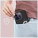 Cover Iphone 14 Pro Max Silicone Flessibile Finitura Opaca Nera - Foto miniatura 3