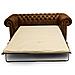 Divano Chesterfield Letto Chesterfield First Class - 3 Posti - Cloudy Marrone Chiaro - Pelle - Foto miniatura 1