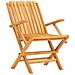 Sedie Da Giardino Pieghevoli 2pz 61x67x90cm Legno Massello Teak - Foto miniatura 3