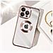 Cover Per Iphone 13 Pro Glitter Amovibile Silicone Gel Protecam Spark Rose Gold - Foto miniatura 5