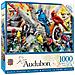 Puzzle Da 1000 Pezzi Per Adulti, Famiglia O Bambini - Uccelli Nel Cortile - 1925x2675 - Foto miniatura 1