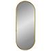 Specchio Da Parete Dorato 60x25 Cm Ovale - Foto miniatura 2