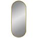 Specchio Da Parete Dorato 60x25 Cm Ovale - Foto miniatura 3