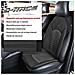 Coprisedili Auto S-race Nero - Foto miniatura 2