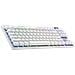 PRO X TKL tastiera Gaming RF senza fili + Bluetooth QWERTY US International Bianco - Foto miniatura 4