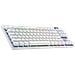 PRO X TKL tastiera Gaming RF senza fili + Bluetooth QWERTY US International Bianco - Foto miniatura 1