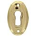 Bocchetta Ottone 30625 22x37 Mm Oro Lucido** - Foto miniatura 1