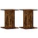 Supporti Altoparlanti 2 Pz Rovere 30x30x40 Cm Legno Multistrato - Foto miniatura 2